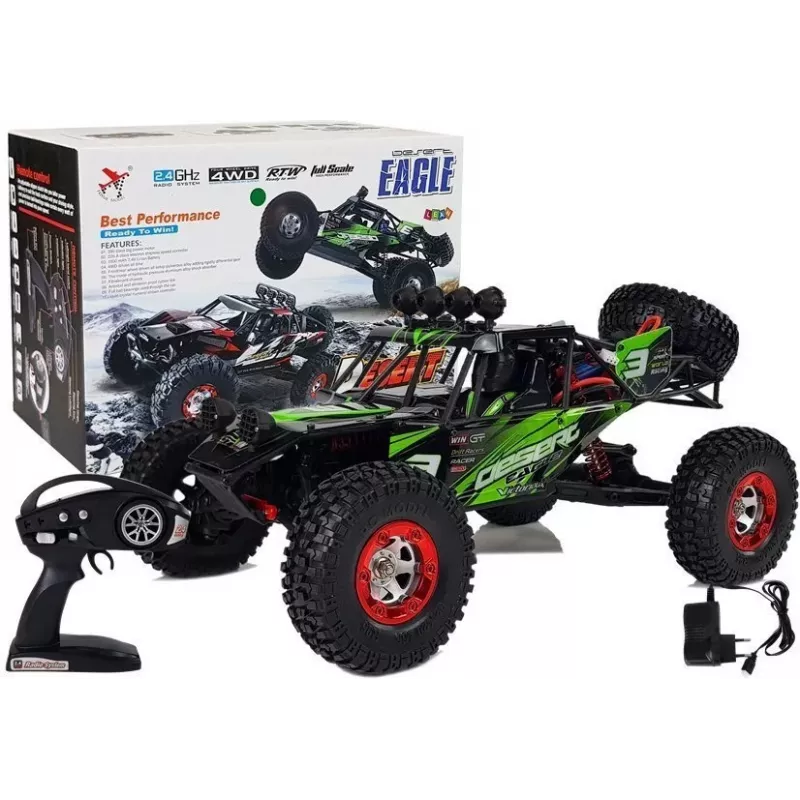 LEAN TOYS nuotoliniu valdymu automobilis FY-03 1:12 Visureigis 4x4 R/C 30 km/h