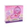LEAN TOYS Grožio rinkinys lagamine su aksesuarais, žiedais ir tatuiruotėmis