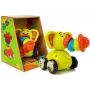 LEAN TOYS Žaislinis automobilis Dramblys kūdikiams Lankstus trimitas