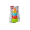 LEAN TOYS Piramidiniai puodeliai-dubenėliai kūdikiams 5 vnt.