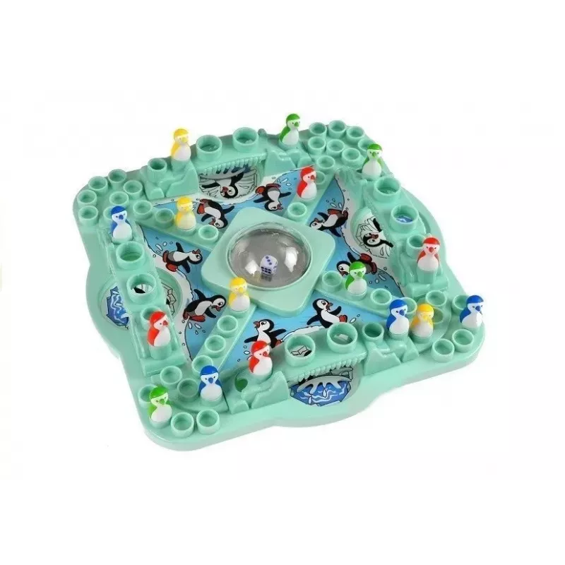 LEAN TOYS Family Game Chinese Penguins - Penguin Race