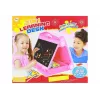 LEAN TOYS Sulankstoma 2v1 lenta - kreida ir žymekliai