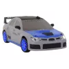 LEAN TOYS nuotoliniu valdymu sportinis automobilis R/C 1:24 pilkas su keičiamais ratais