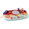 LEAN TOYS Vargoninis pianinas edukacinis muzikos būgnai garsai šviesa