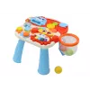 LEAN TOYS Push Toy Interactive Educational Table 2in1 Red