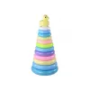 LEAN TOYS Pyramid Duck Puzzle 12 Circles 39cm x 17.5cm x 17.5cm