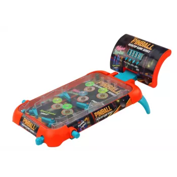 LEAN TOYS Pinball Arcade Game su LED lemputėmis, garsu ir rezultatų lenta