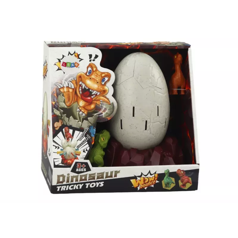 LEAN TOYS Dinosaur In Egg Arcade Game Dinosaur Egg Pop Up
