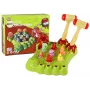 LEAN TOYS Wack-A-Mole žaidimas Dinozaurai lenta du plaktukai žalia šviesa garsas