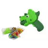 LEAN TOYS Stalo lagaminas „Pasidaryk pats“ rinkinys Dėlionės blokeliai Dinozauras Atsuktuvas 249 vnt.