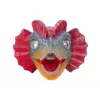 LEAN TOYS Dinozaurų priekinis žibintas su reguliuojamu dirželiu, 3 LED