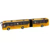 LEAN TOYS nuotolinio valdymo artikuliuotas mokyklinis autobusas RC 1:32 geltonas