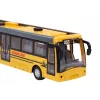LEAN TOYS nuotolinio valdymo artikuliuotas mokyklinis autobusas RC 1:32 geltonas