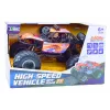 LEAN TOYS Visureigis nuotoliniu valdymu RC automobilis 1:8 amortizatoriai oranžinis