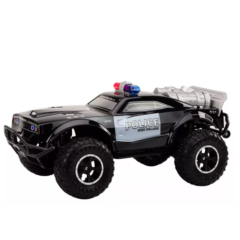 LEAN TOYS Visureigis nuotoliniu valdymu policijos automobilis RC 1:8
