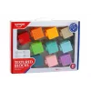 LEAN TOYS Edukacinis dėlionė mažiems vaikams, blokeliai, formos, skaičiai