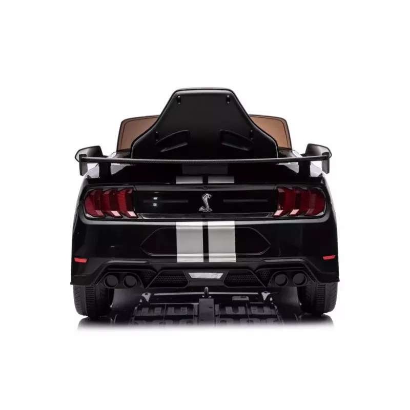LEAN CARS baterijomis varoma transporto priemonė Ford Mustang GT500 Shelby juoda