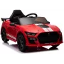 LEAN CARS Baterijomis varoma transporto priemonė Ford Mustang GT500 Shelby raudona