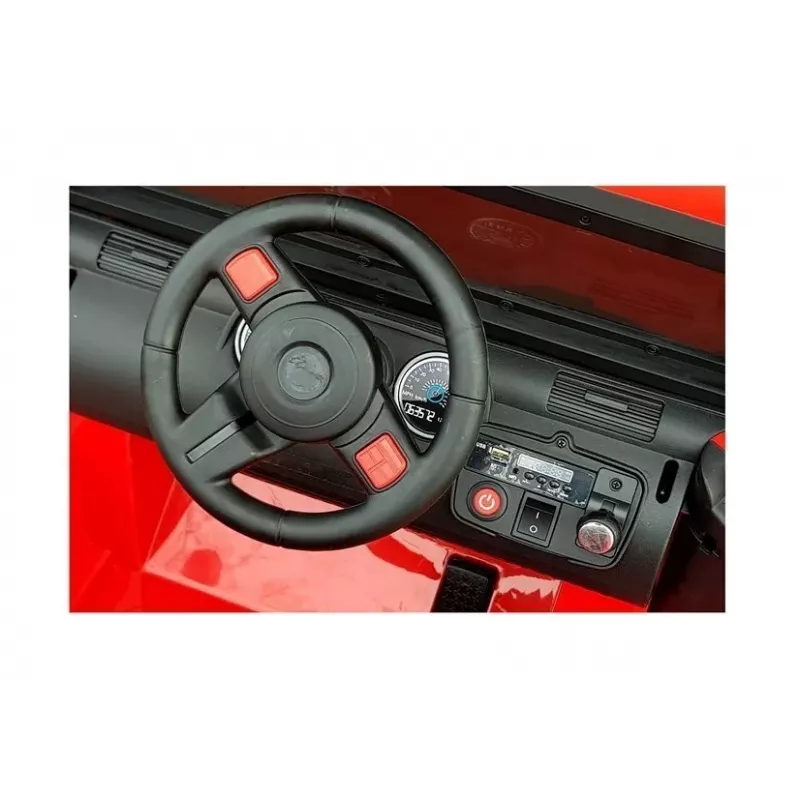 LEAN CARS Electric Ride On Car WXE-1688 4x4 Red