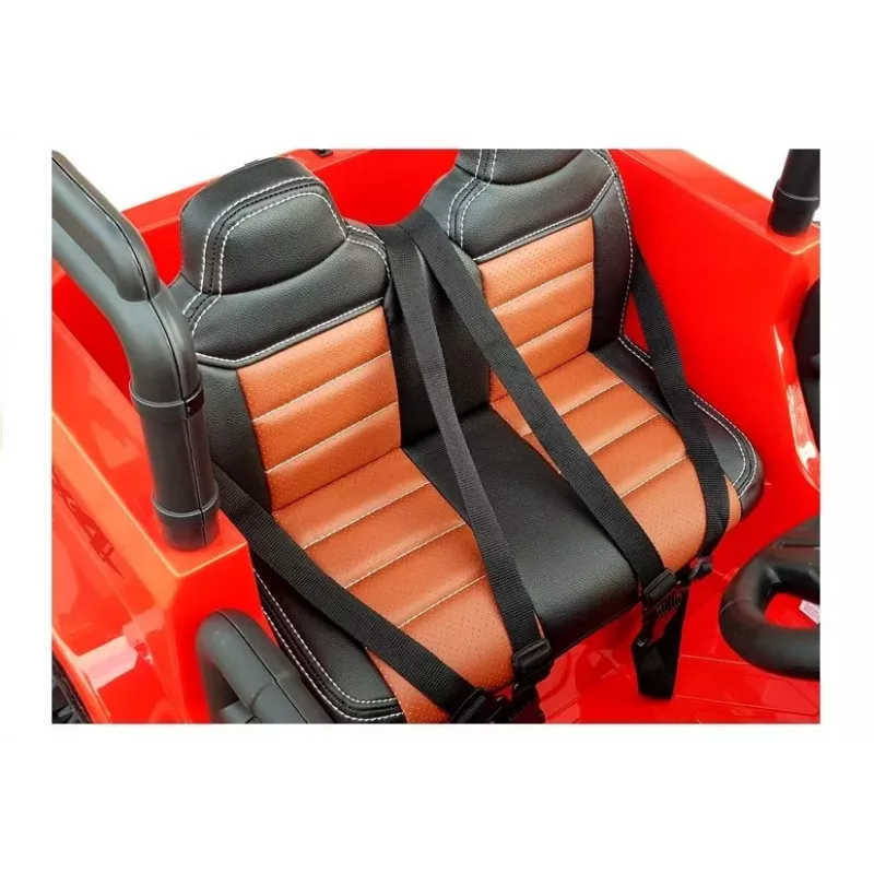 LEAN CARS Electric Ride On Car WXE-1688 4x4 Red