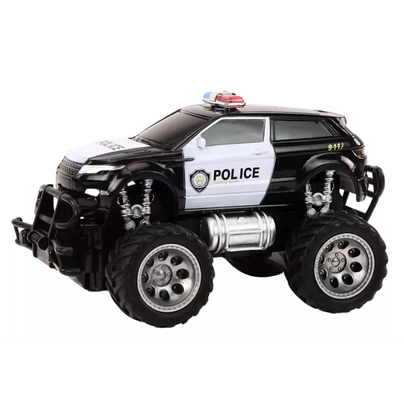 LEAN TOYS RC Visureigis Policijos Automobilis 1:24 Nuotoliniu Valdymu