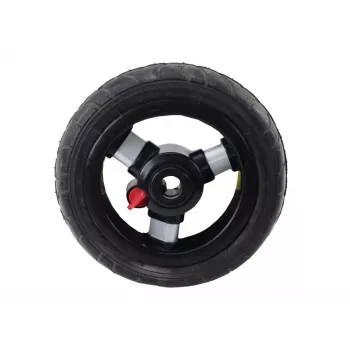 LEAN CARS Plastikinis ratas su gumine padanga (pripučiamas) PRO 700 priekinis