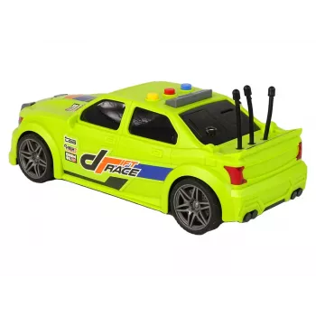 LEAN TOYS Sportinis automobilis su šviesomis ir garsais, žalias, 1:16