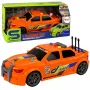 LEAN TOYS Sportinis automobilis su šviesomis ir garsais Oranžinis 1:16
