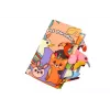 LEAN TOYS Minkšta lavinamoji knygelė „Rustling Forest Animals“
