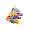 LEAN TOYS Minkšta knygelė Gyvūnai Dinozaurai Šiugždanti Spalvinga