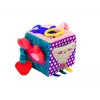 LEAN TOYS Sensorinis kubas Jūros gyvūnai Šiugždinantis Interaktyvus Lavinamasis