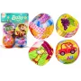 LEAN TOYS Minkšti kamuoliukai Spalvingi lavinantys barškučiai 4 vnt. rinkinys