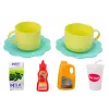 LEAN TOYS Electric Blender Set, Fruits for Slicing, Lights, and Sounds