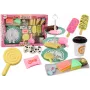 LEAN TOYS Confectionery Cafe Set Sweets Figurines Coffee Cake 25 vnt.