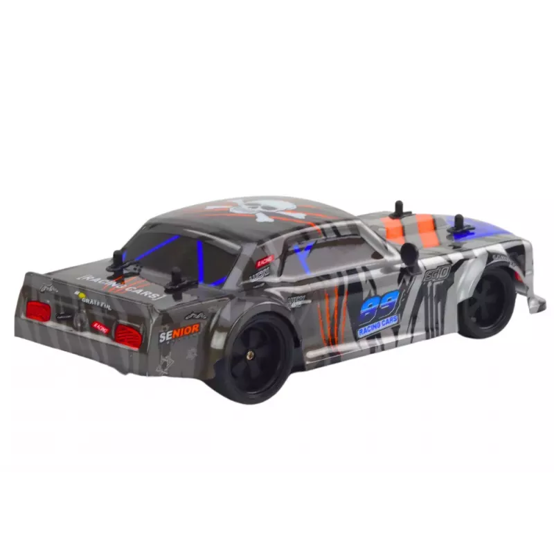 LEAN TOYS nuotoliniu valdymu sportinis automobilis RC 1:18 pilkas