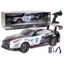 LEAN TOYS Didelis nuotoliniu valdymu sportinis automobilis RC 1:8 šviesos garsai