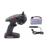 LEAN TOYS Didelis nuotoliniu valdymu valdomas RC sportinis automobilis 1:8 Šviesos Garsai Graffiti