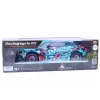 LEAN TOYS Didelis nuotoliniu valdymu valdomas RC sportinis automobilis 1:8 Šviesos Garsai Graffiti