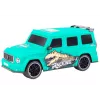 LEAN TOYS nuotoliniu valdymu valdomas automobilis su dinozauru, 1:10 mastelis, žalias
