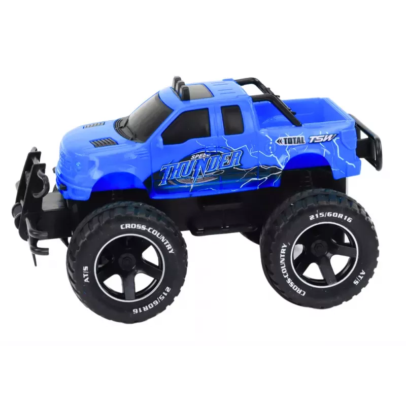 LEAN TOYS Automobilis nuotoliniu valdymu Visureigis RC 1:18 Mėlyna