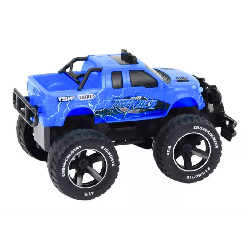 LEAN TOYS Automobilis nuotoliniu valdymu Visureigis RC 1:18 Mėlyna