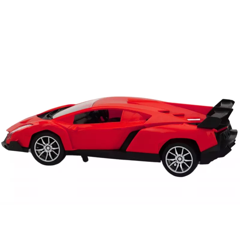 LEAN TOYS nuotoliniu valdymu sportinis automobilis raudonas 1:16 RC automobilis