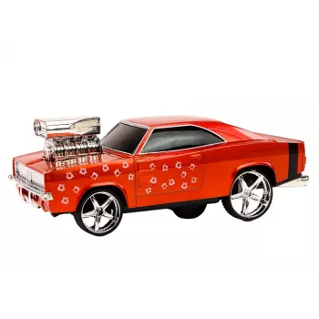 LEAN TOYS nuotolinio valdymo automobilis 1:18 Drift 360 šviesos garsai raudonas