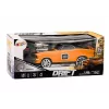 LEAN TOYS nuotolinio valdymo automobilis 1:18 Drift 360 šviesos garsai oranžinis