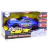 LEAN TOYS Race Car Lights Sounds Opening Engine Blue