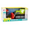 LEAN TOYS Cartoon Crawler Excavator To Disassemble DIY Green