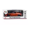 LEAN TOYS Sportinis automobilis Metalas Trinties pavara Atidaromi elementai 1:24 Oranžinis
