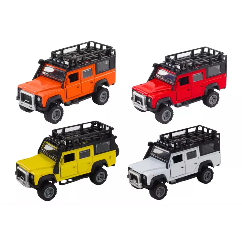 LEAN TOYS Visureigis 1:32 Šviesos Garsai Variklis Atidaromi Durys Metalinis