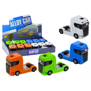 LEAN TOYS Sunkvežimis be puspriekabės 1:32 Metalinis Šviesos Garsai Važiavimas