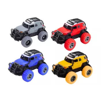 LEAN TOYS Visureigis 1:32 Metaliniai Guminiai Ratai Šviesos Garsai Važiavimas